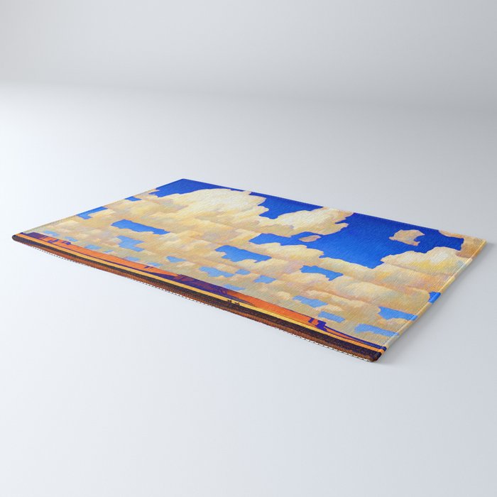 Maynard Dixon Cloud World Rug Gallery Image 3