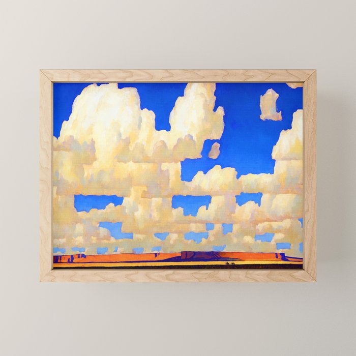 Maynard Dixon Cloud World Mini Art Print Gallery Image 1