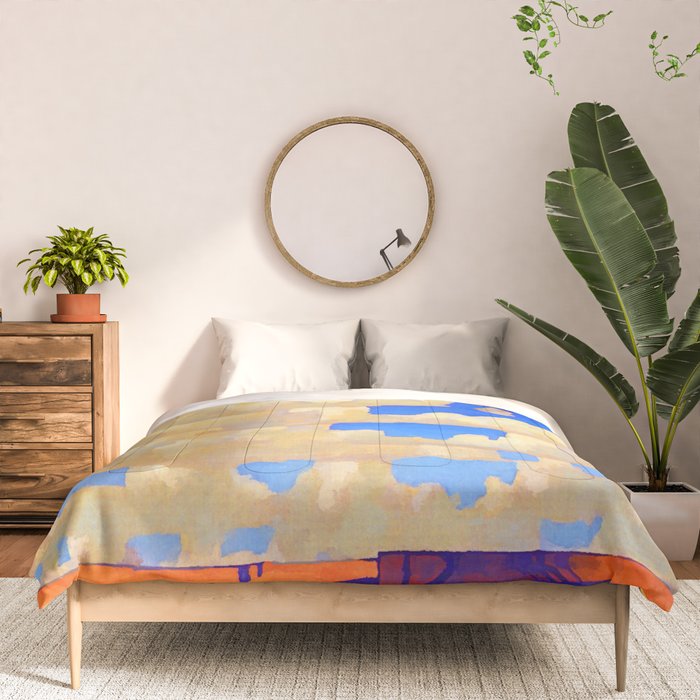 Maynard Dixon Cloud World Comforter Gallery Image 3