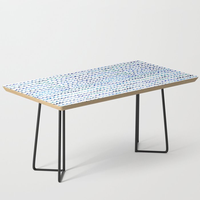 Watercolor Waves Coffee Table Gallery Image 1