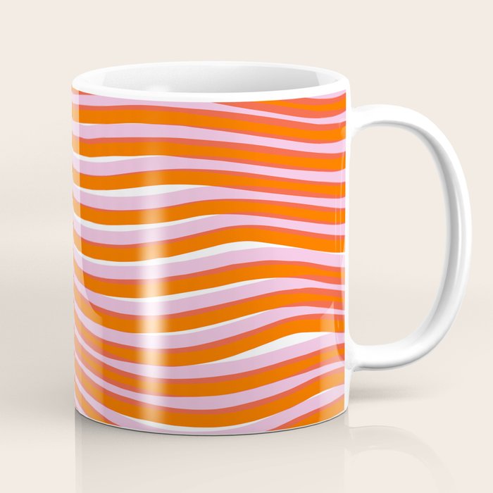 electric zebra stripes Coffee Mug Gallery Image 1