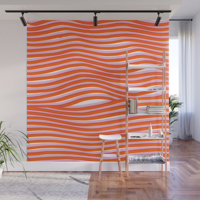 electric zebra stripes Wall Mural Gallery Image 1