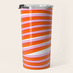 electric zebra stripes Travel Mug Gallery Image 3