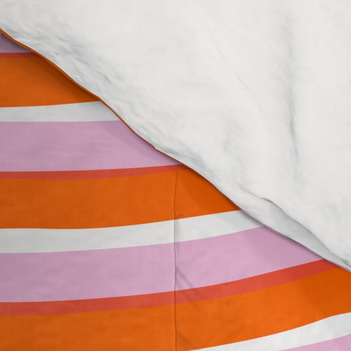 electric zebra stripes Comforter Gallery Image 4