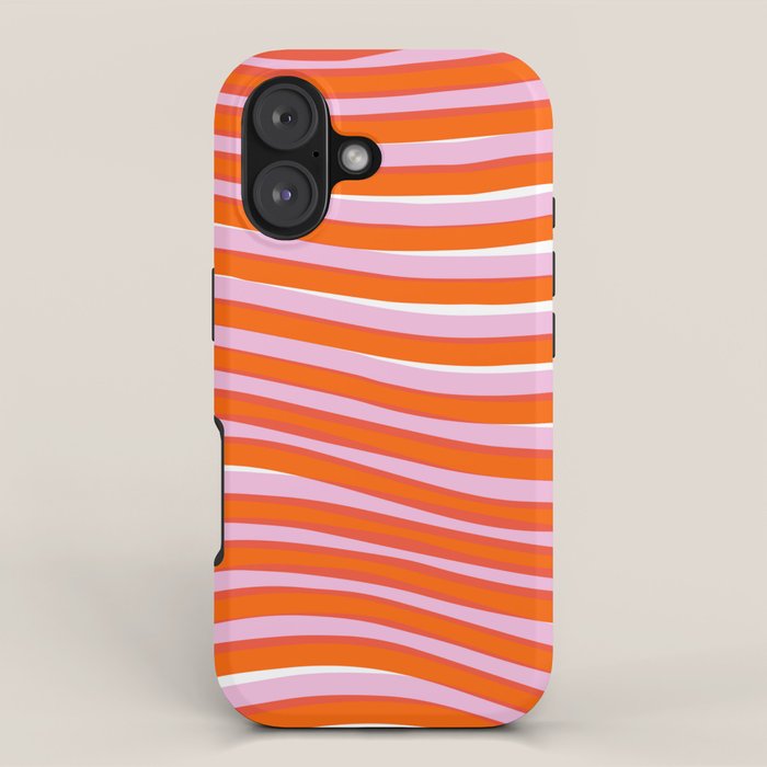 electric zebra stripes iPhone Case Gallery Image 1