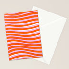 electric zebra stripes Stationery Card Gallery Image 2