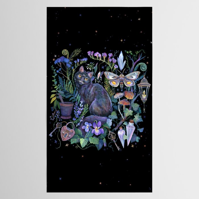 Witch Potion Garden Tablecloth Gallery Image 2