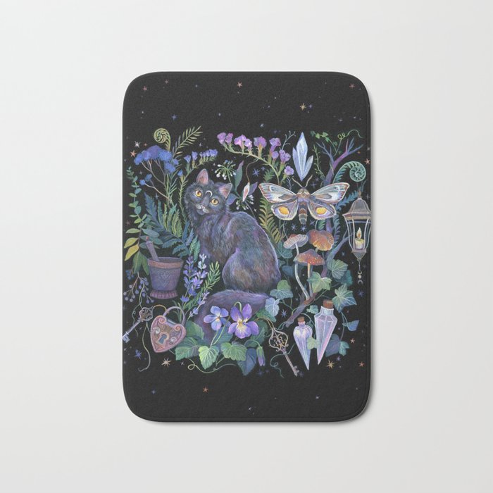 Witch Potion Garden Bath Mat Gallery Image 1