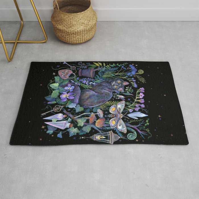 Witch Potion Garden Rug Gallery Image 1