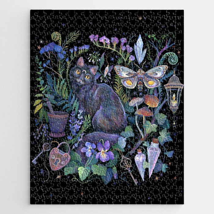 Witch Potion Garden Jigsaw Puzzle Gallery Image 1