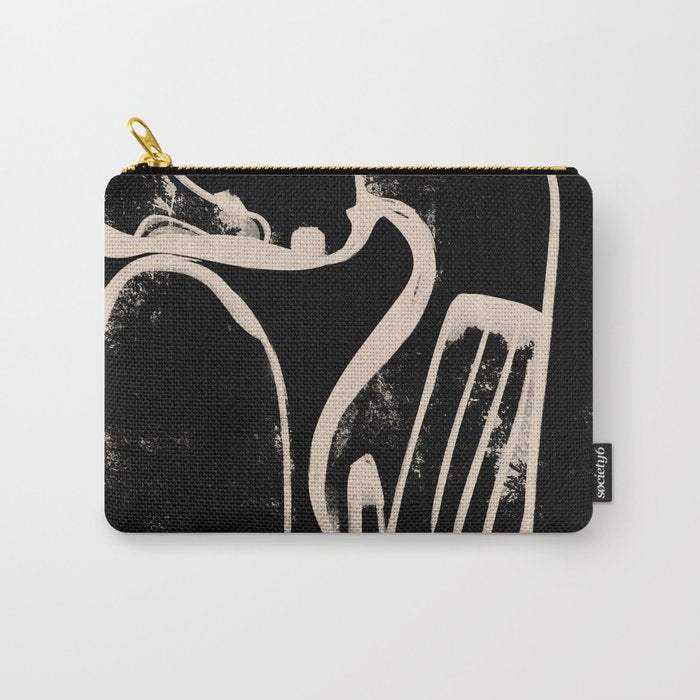 Abstract Female Figure 35 Carry All Pouch Gallery Image 1