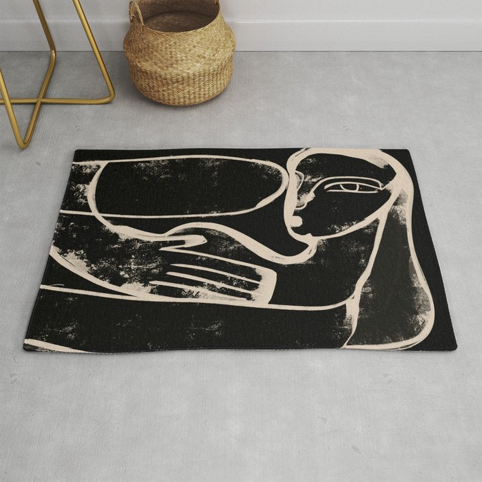 Abstract Female Figure 35 Rug Gallery Image 1