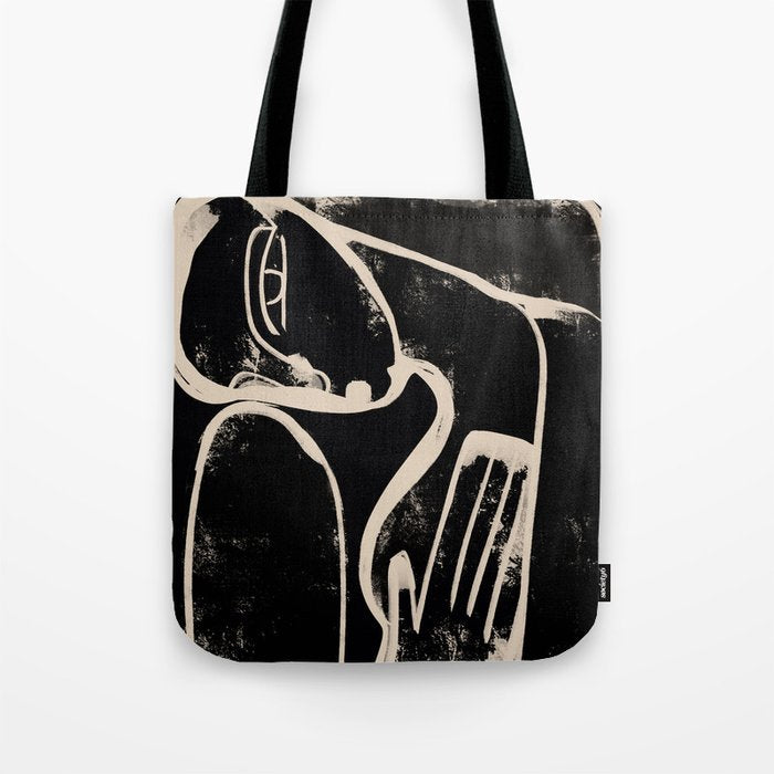 Abstract Female Figure 35 Tote Bag Gallery Image 1