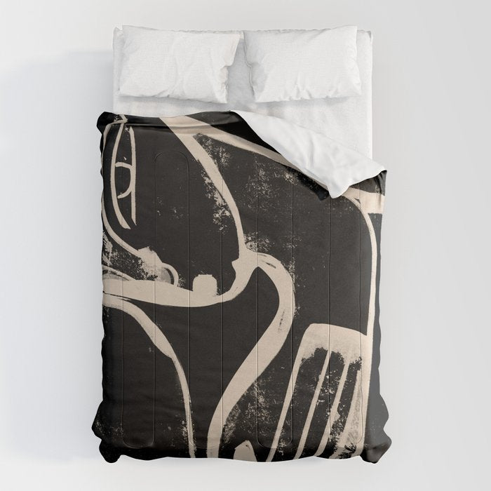 Abstract Female Figure 35 Comforter Gallery Image 6