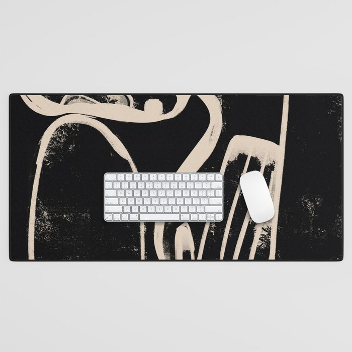 Abstract Female Figure 35 Desk Mat Gallery Image 1
