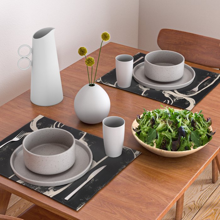 Abstract Female Figure 35 Placemat Gallery Image 2