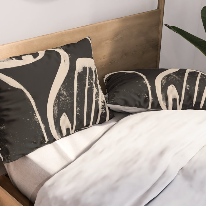 Abstract Female Figure 35 Pillow Sham Gallery Image 2