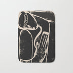 Abstract Female Figure 35 Bath Mat Gallery Image 1