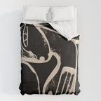 Abstract Female Figure 35 Duvet Cover Gallery Image 6