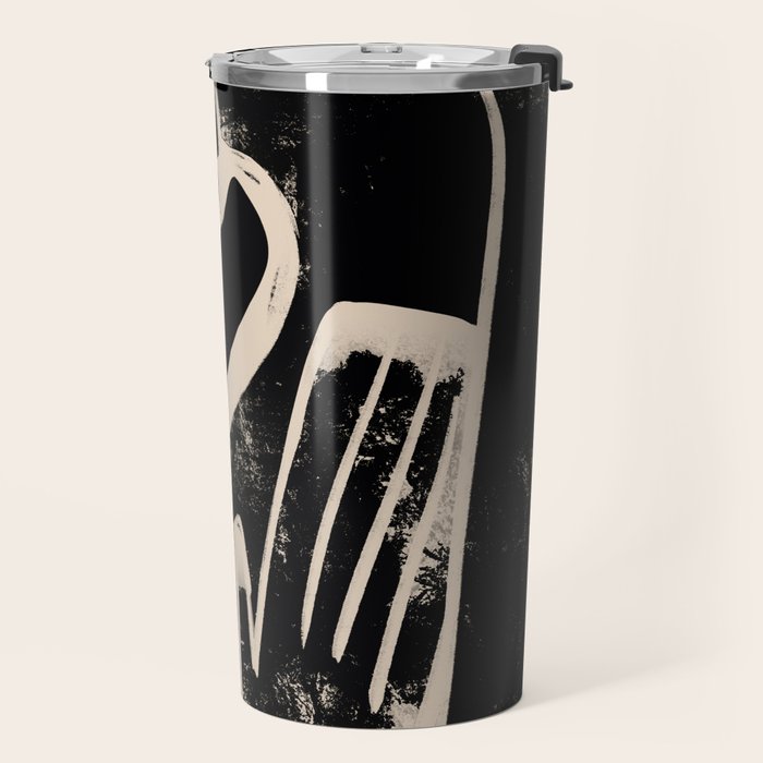 Abstract Female Figure 35 Travel Mug Gallery Image 2