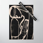 Abstract Female Figure 35 Wrapping Paper Gallery Image 1