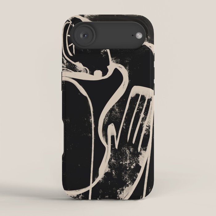 Abstract Female Figure 35 iPhone Case Gallery Image 2