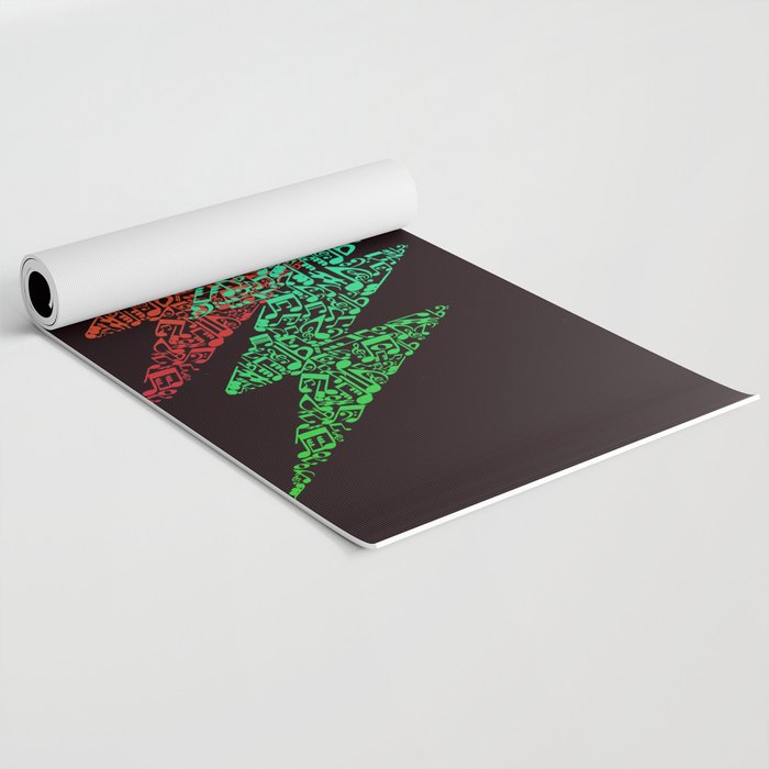 Electro music Yoga Mat Gallery Image 2