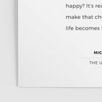 The Untethered Soul. Quote from The Untethered Soul by Michael A. Singer Poster Gallery Image 3