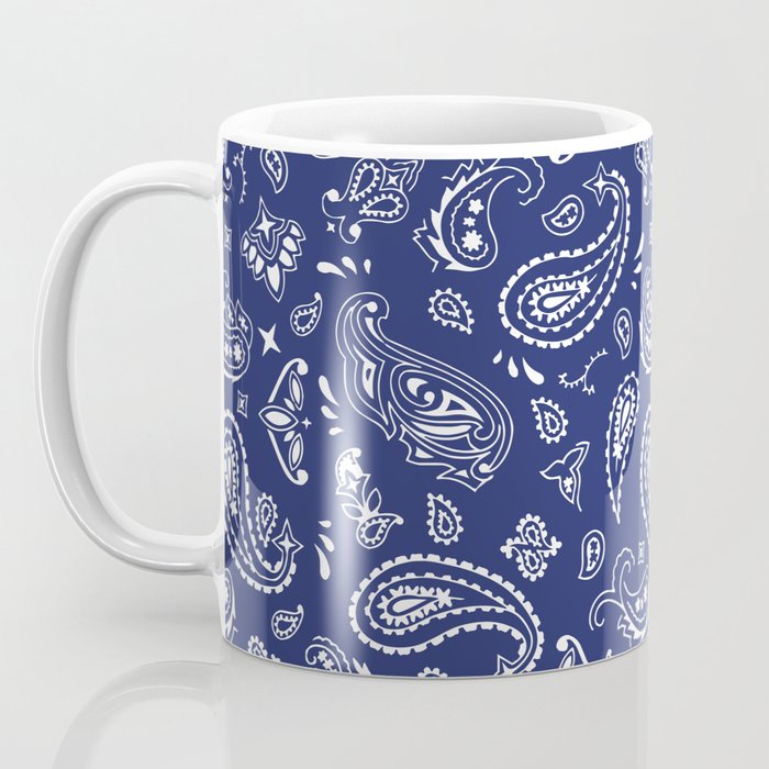 Blue Bandana Coffee Mug Gallery Image 3