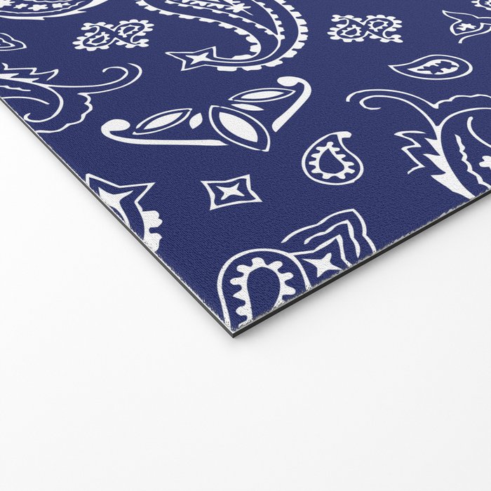 Blue Bandana Welcome Mat Gallery Image 2