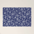 Blue Bandana Welcome Mat Gallery Image 1