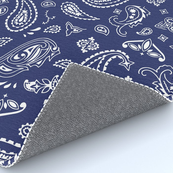 Blue Bandana Rug Gallery Image 4