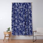 Blue Bandana Window Curtain Gallery Image 5