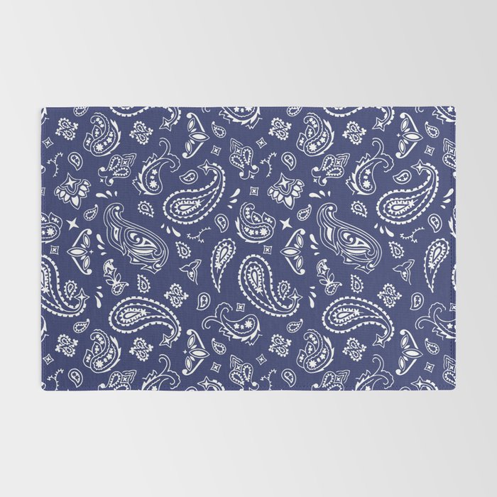 Blue Bandana Rug Gallery Image 2