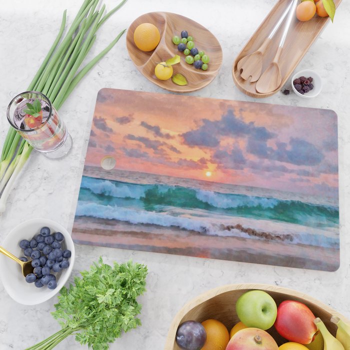 Sea view Cutting Board Gallery Image 2
