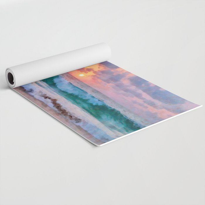Sea view Yoga Mat Gallery Image 2