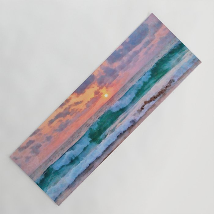 Sea view Yoga Mat Gallery Image 1