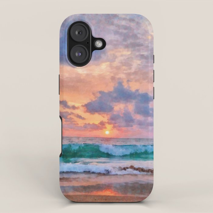Sea view iPhone Case Gallery Image 1