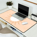 shapes geometry sun minimal abstract Desk Mat Gallery Image 2