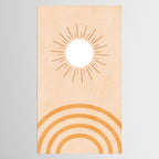 shapes geometry sun minimal abstract Tablecloth Gallery Image 2