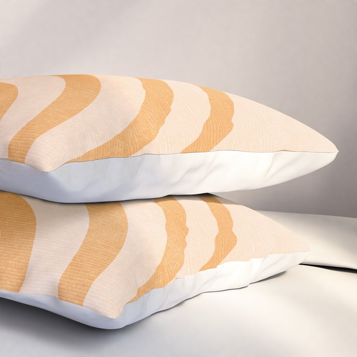 shapes geometry sun minimal abstract Pillow Sham Gallery Image 3