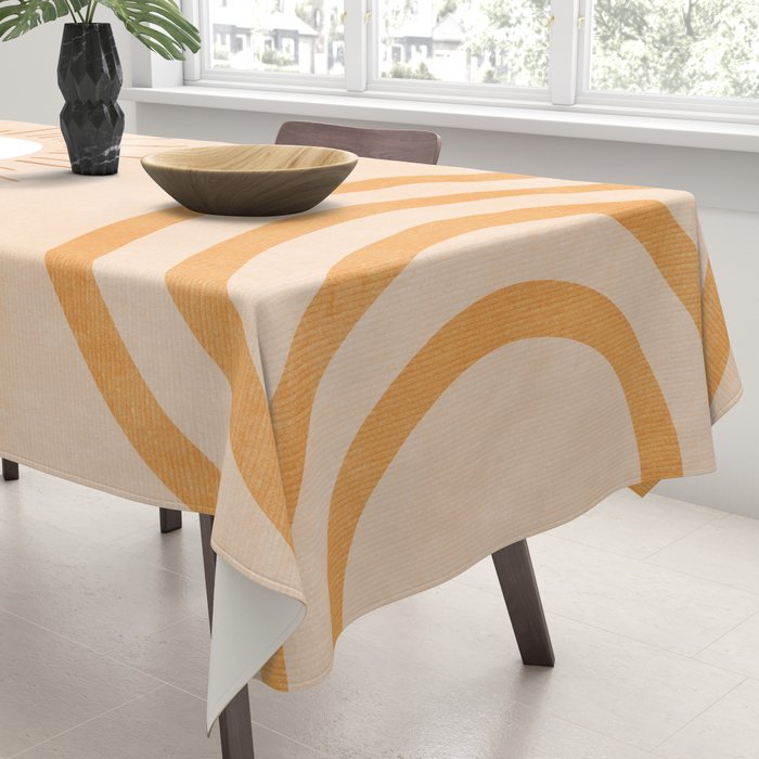 shapes geometry sun minimal abstract Tablecloth Gallery Image 3