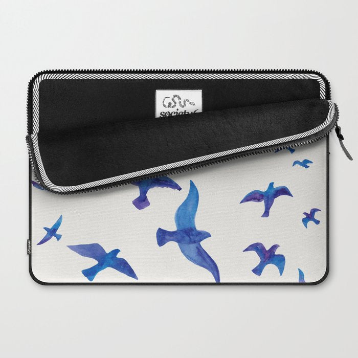Blue Birds Laptop Sleeve Gallery Image 2