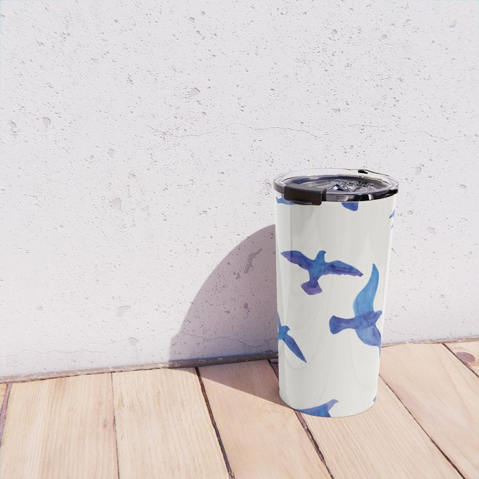 Blue Birds Travel Mug Gallery Image 4