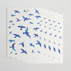 Blue Birds Wrapping Paper Gallery Image 3
