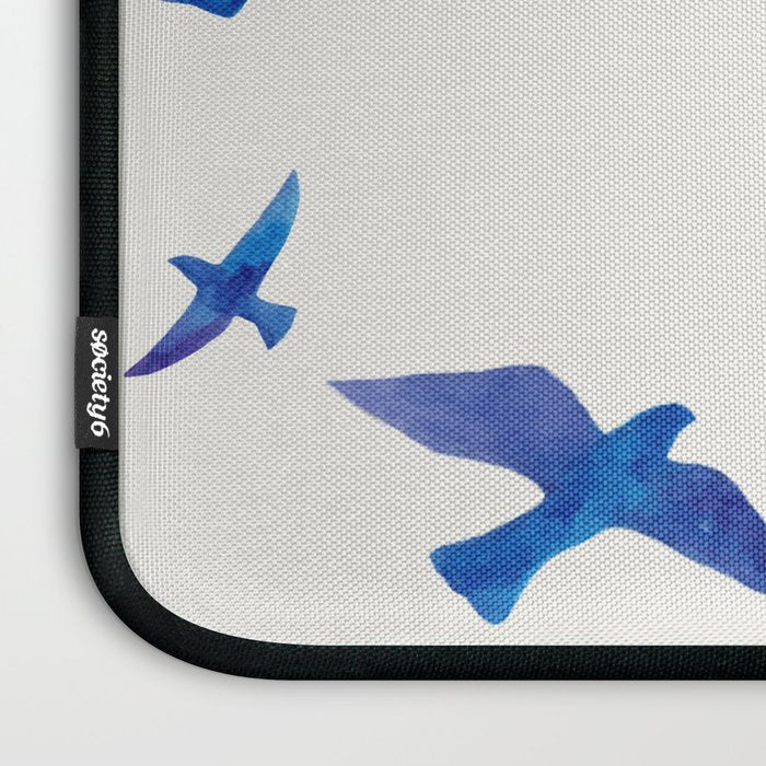 Blue Birds Laptop Sleeve Gallery Image 3