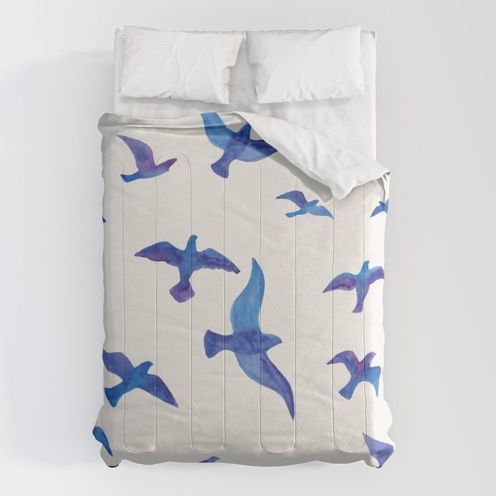 Blue Birds Comforter Gallery Image 1