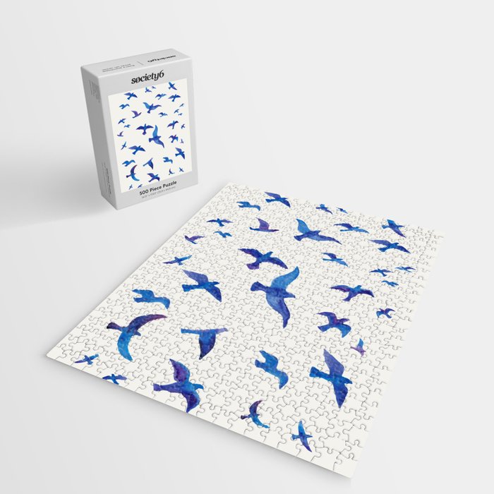 Blue Birds Jigsaw Puzzle Gallery Image 2
