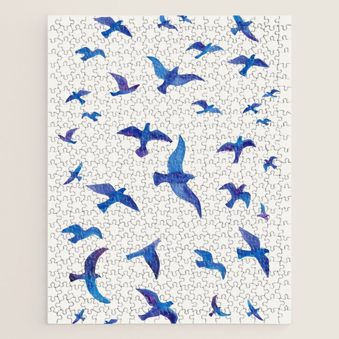Blue Birds Jigsaw Puzzle Gallery Image 1