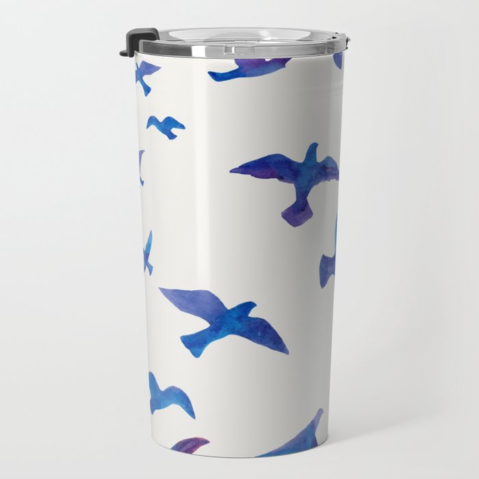 Blue Birds Travel Mug Gallery Image 3